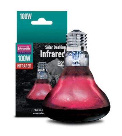 Arcadia Solar Basking Infrared E27 100w