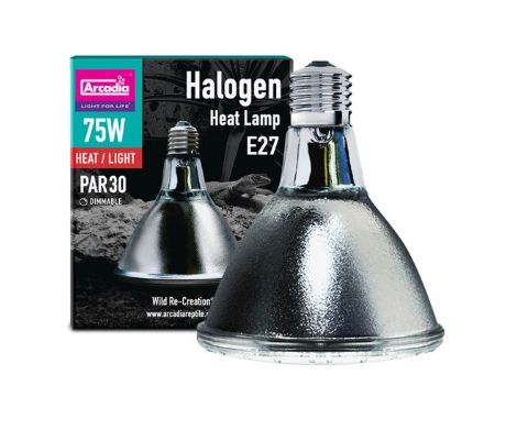 Arcadia Halogen Heat Lamp E27 75w