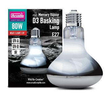 Arcadia Mercury Vapour E27 50w Arcadia Mercury Vapour E27 50w