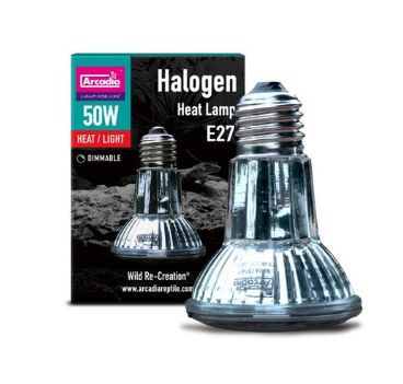 Arcadia Halogen Heat Lamp E27 50w