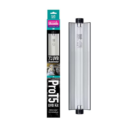 Arcadia ProT5 UV-B Kit 8w ShadeDweller Arboreal 2.5% Arcadia ProT5 UV-B Kit 8w ShadeDweller Arboreal 2.5%
