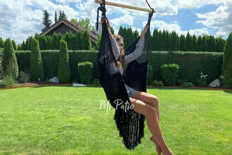 Hanging Chair Xtabay-Columpio Negra Hanging Chair Xtabay-Columpio Negra