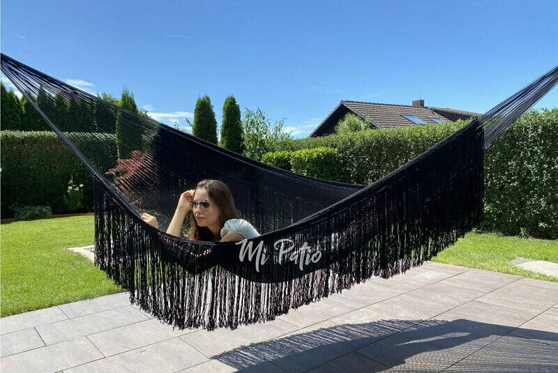 Xtabay-Verano Negra Large Hängematte für zwei Personen Xtabay-Verano Negra Large Hängematte für zwei Personen
