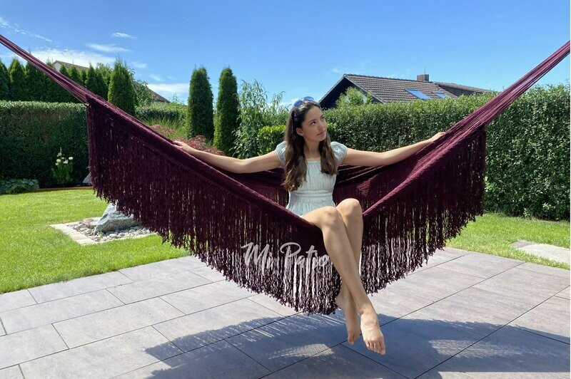 Xtabay-Verano Vino Large Hängematte für zwei Personen Xtabay-Verano Vino Large Hängematte für zwei Personen