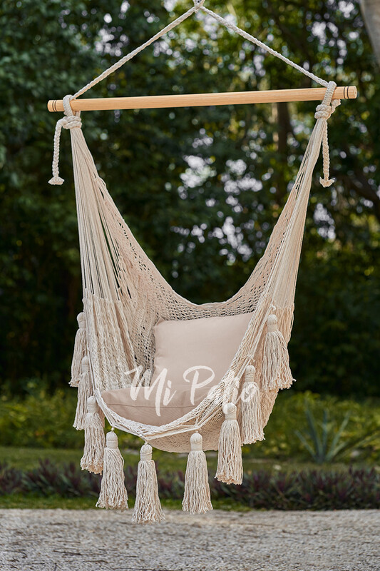 Hanging Chair Columpio Borlas Arena Hanging Chair Columpio Borlas Arena