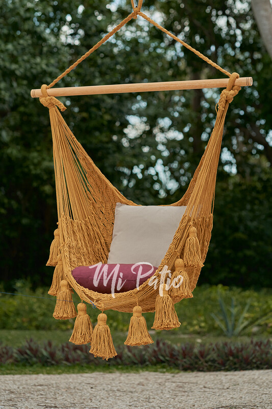 Hanging Chair Columpio Borlas Curry Hanging Chair Columpio Borlas Curry