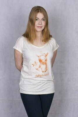 T-Shirt "Sauglücklich"