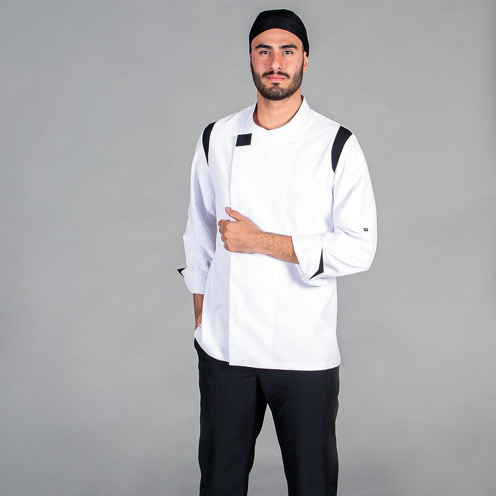 CHAQUETA COCINA UNISEX ABADES