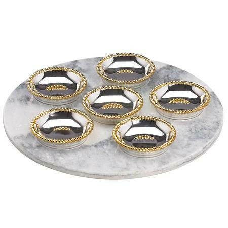 Marble Seder Plate - Reed and Barton