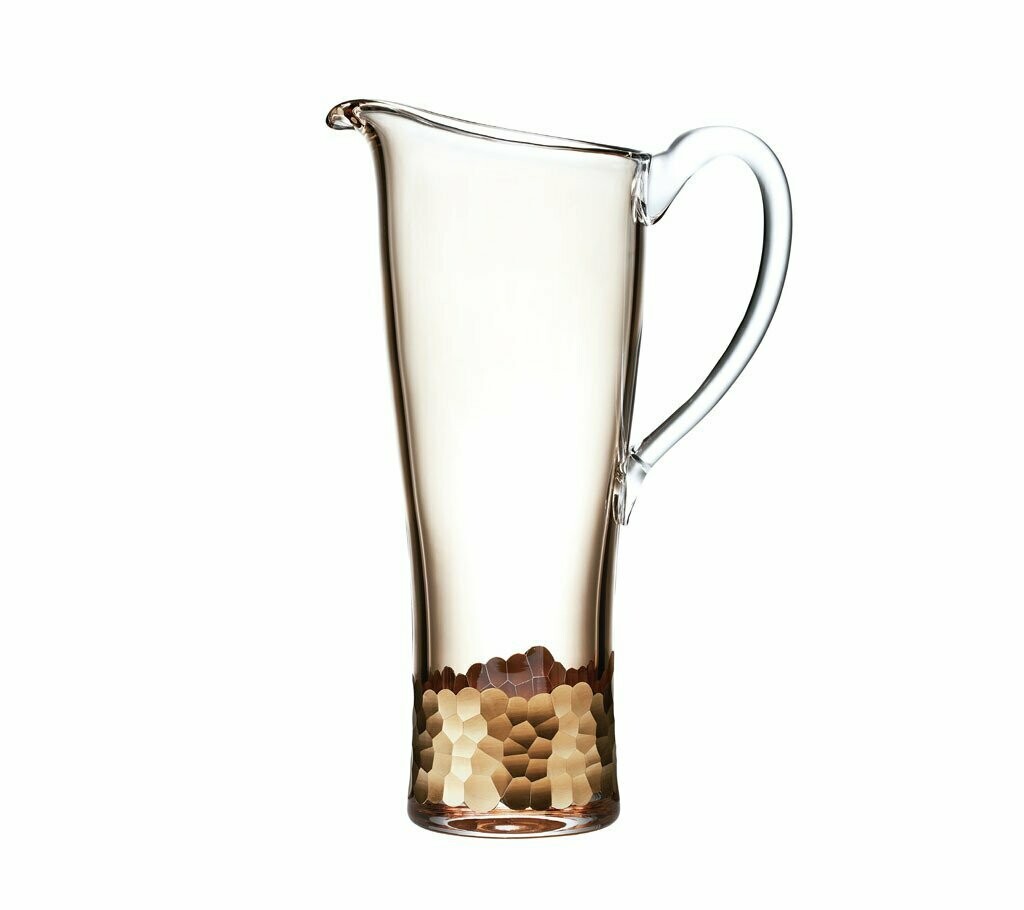 Gold Glass Pitcher - 48oz