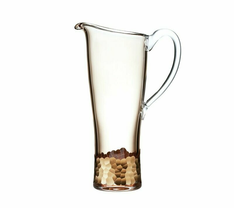 Gold Glass Pitcher - 48oz