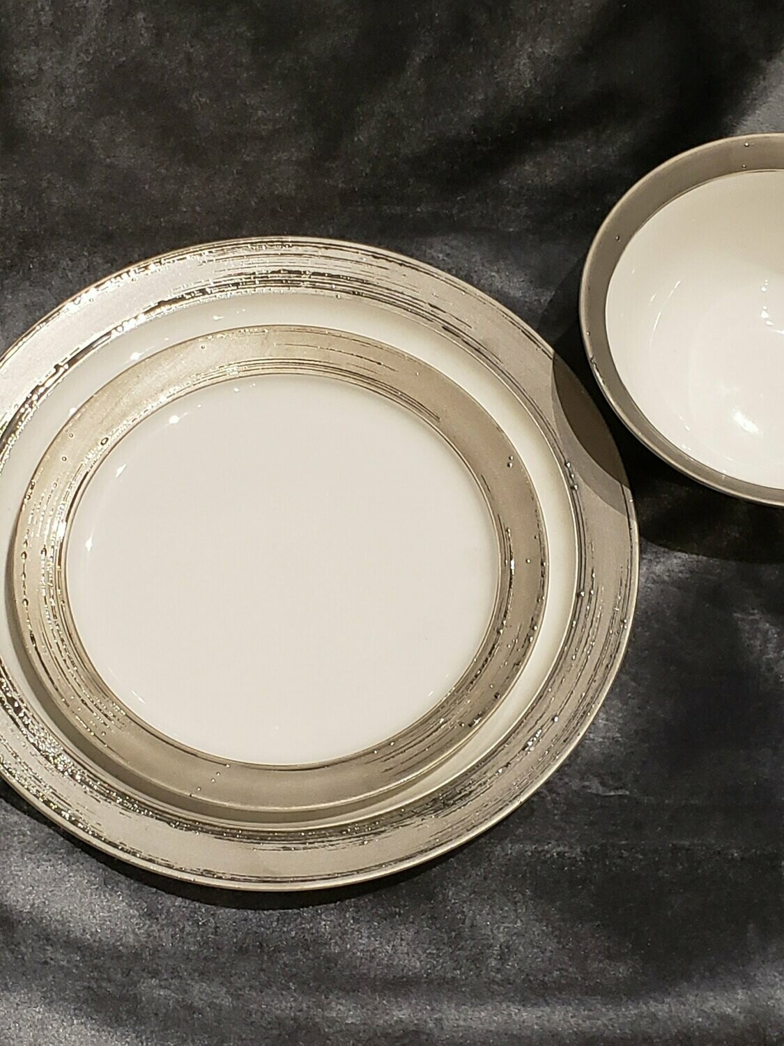 Silver Stripes - Set of 6