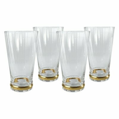 Goldtone 13oz Hiball  Tumbler - Set of 4