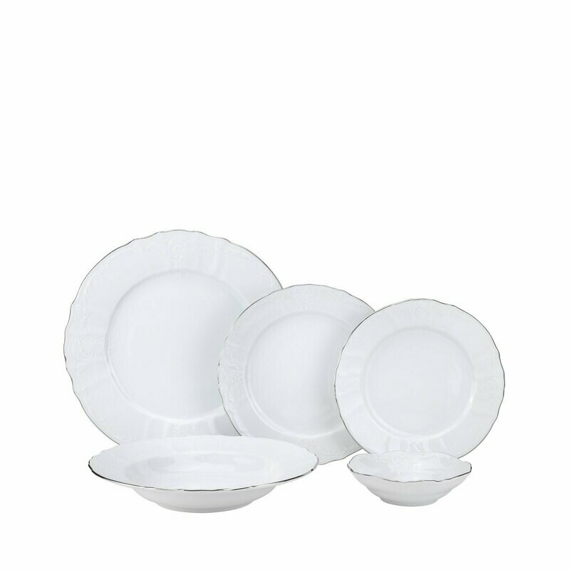 Bernadotte Ivory Silver  - Service for 4