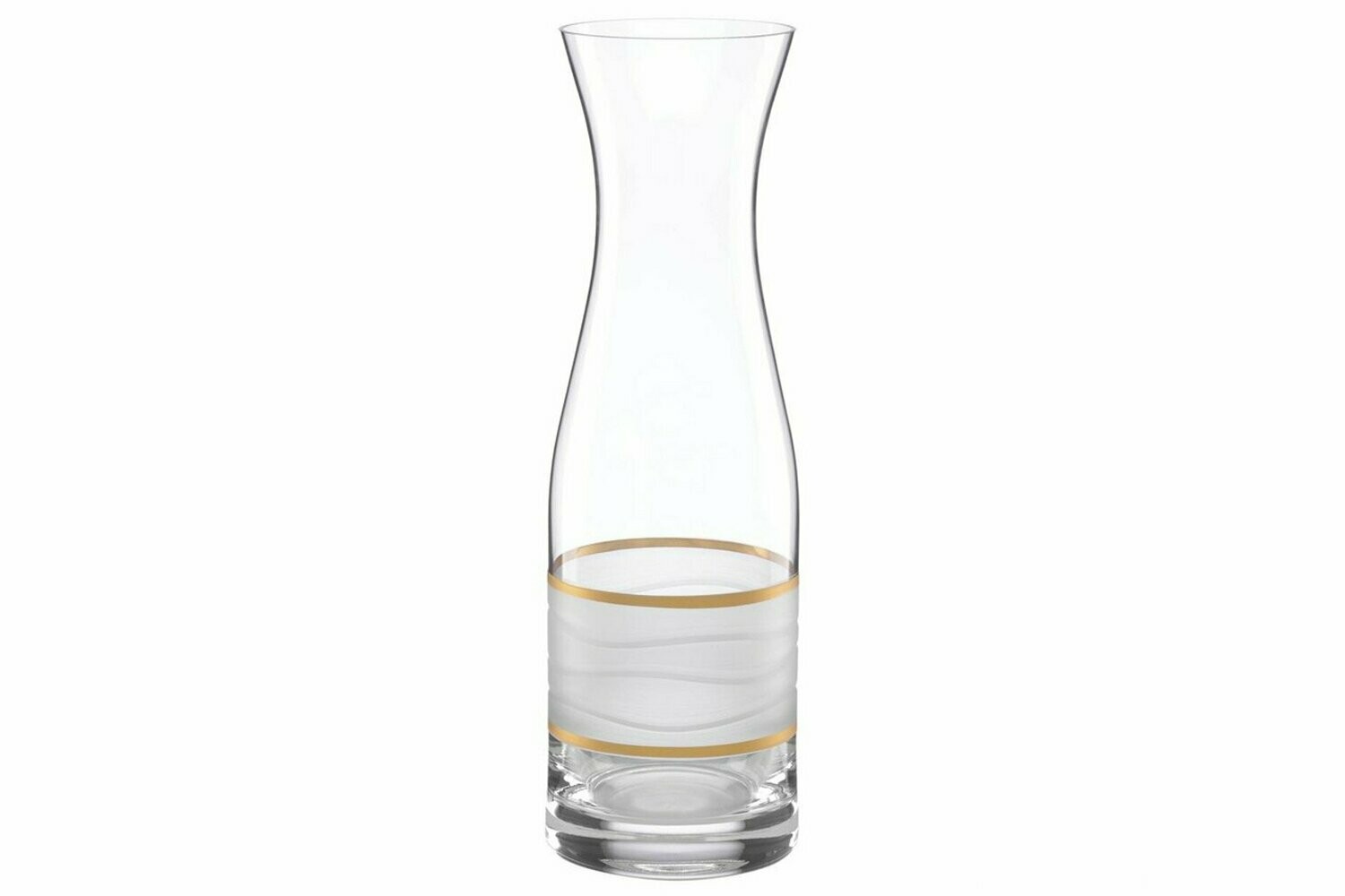 Crystal Carafe GOLD Stripe - 28 oz