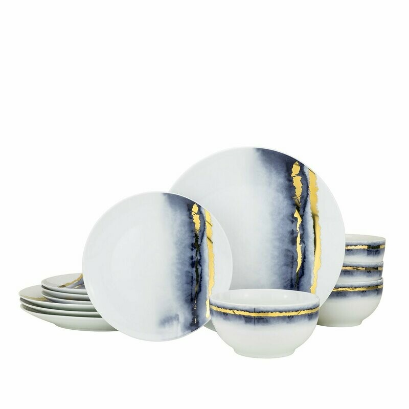 Watercolor Blue - Set of 4
