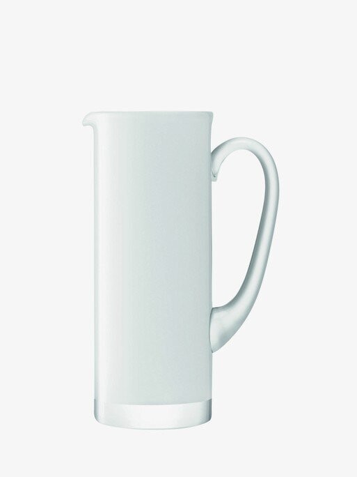 WHITE Sleek Pitcher