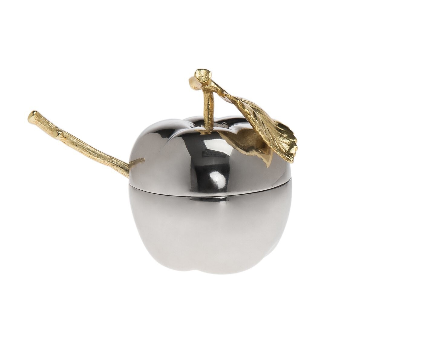 Silver and Gold Apple