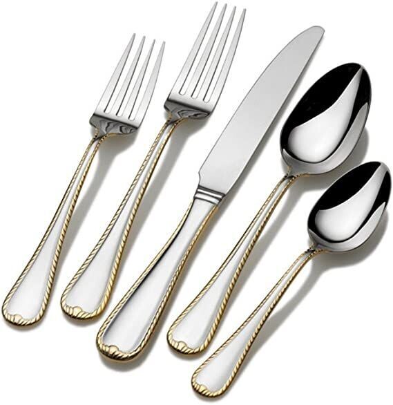 Gold Ribbon - set of 4