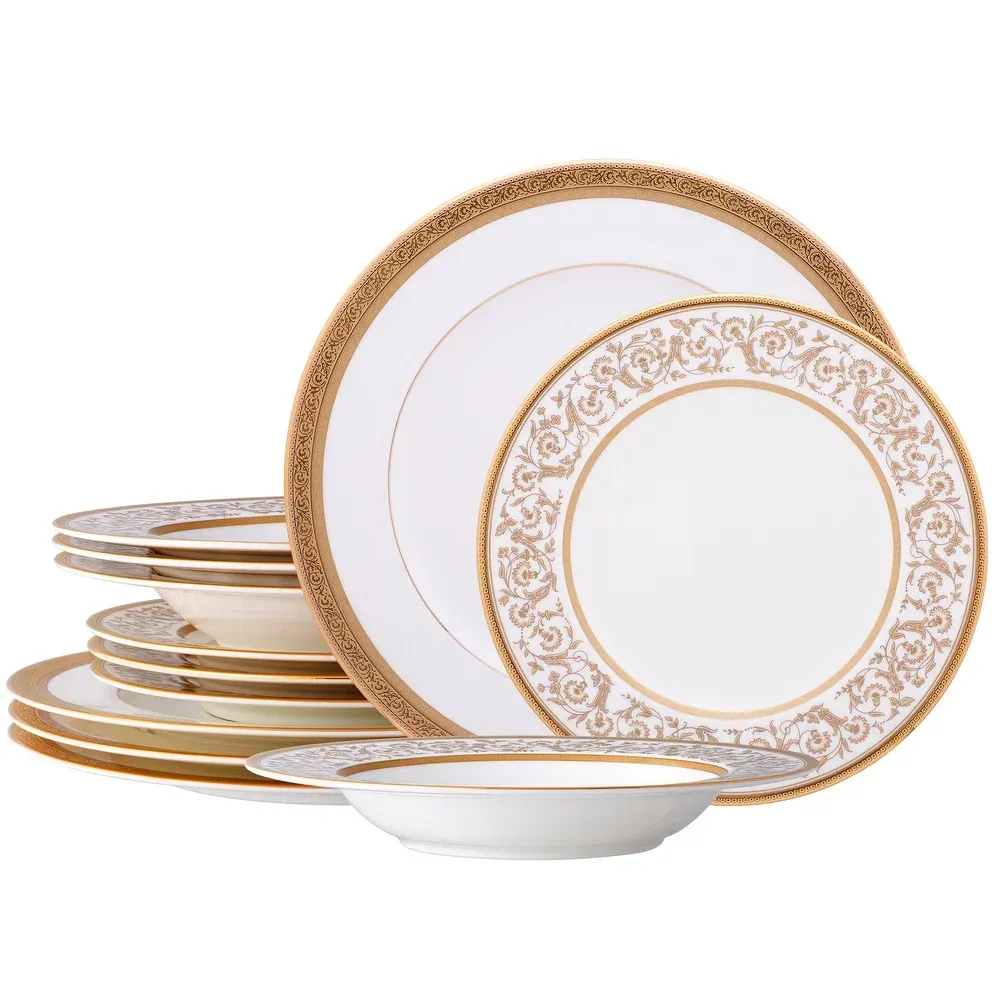 Noritake Scroll Gold - service for 4
