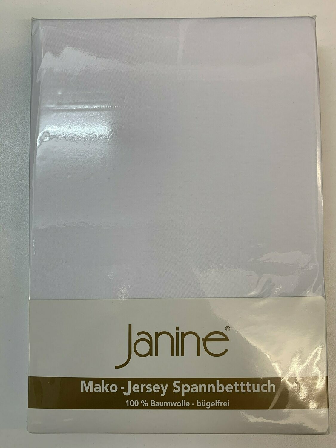 Spannbetttuch - Weiß - 90x200 100x200