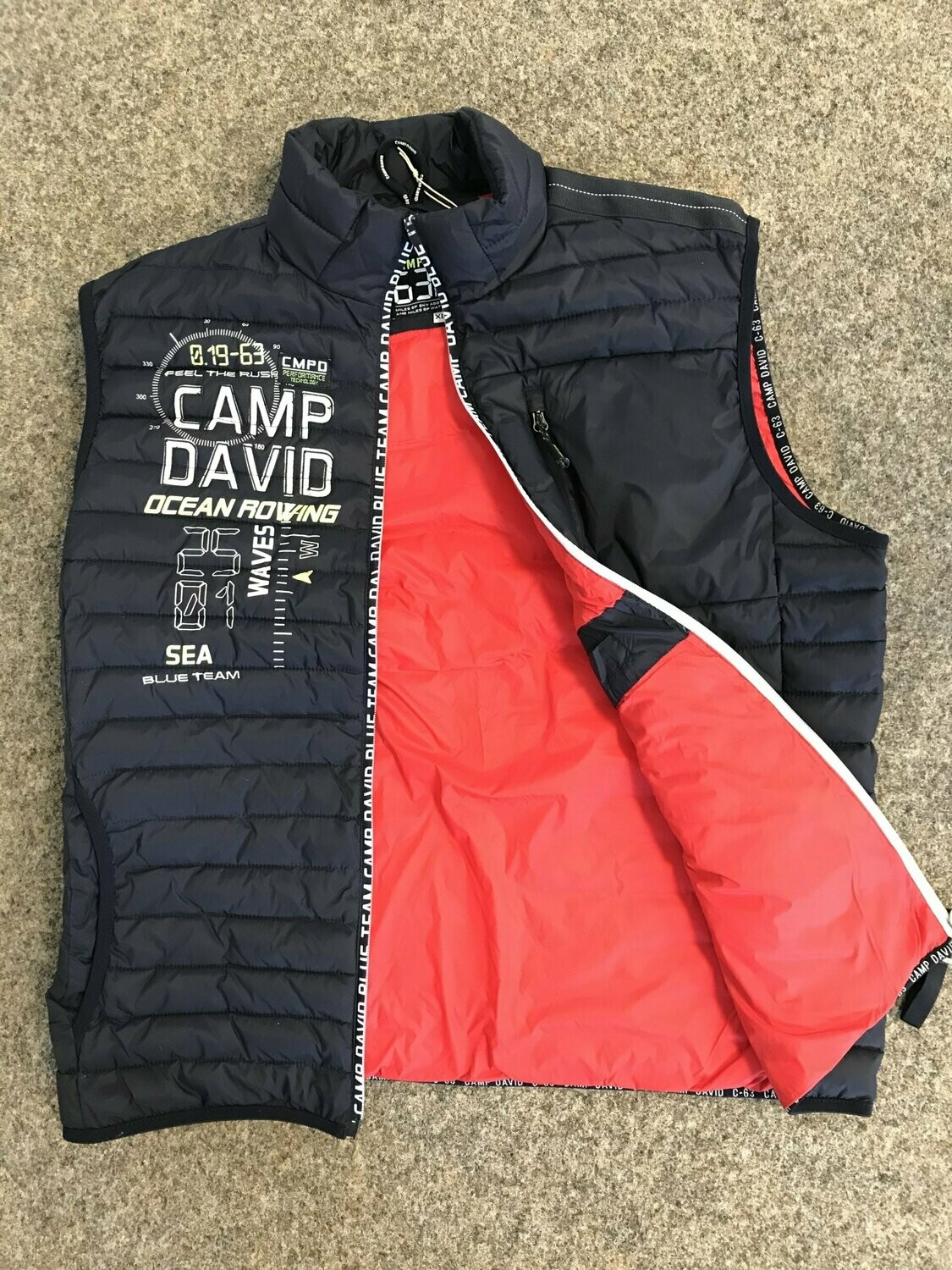Kapuze Camp David Jacke Softshelljacke Camp David ALASKA ICE TOUR