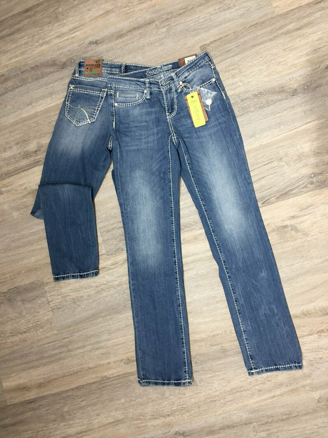 Damen Jeans - regular fit - stone used - Romy - Soccx