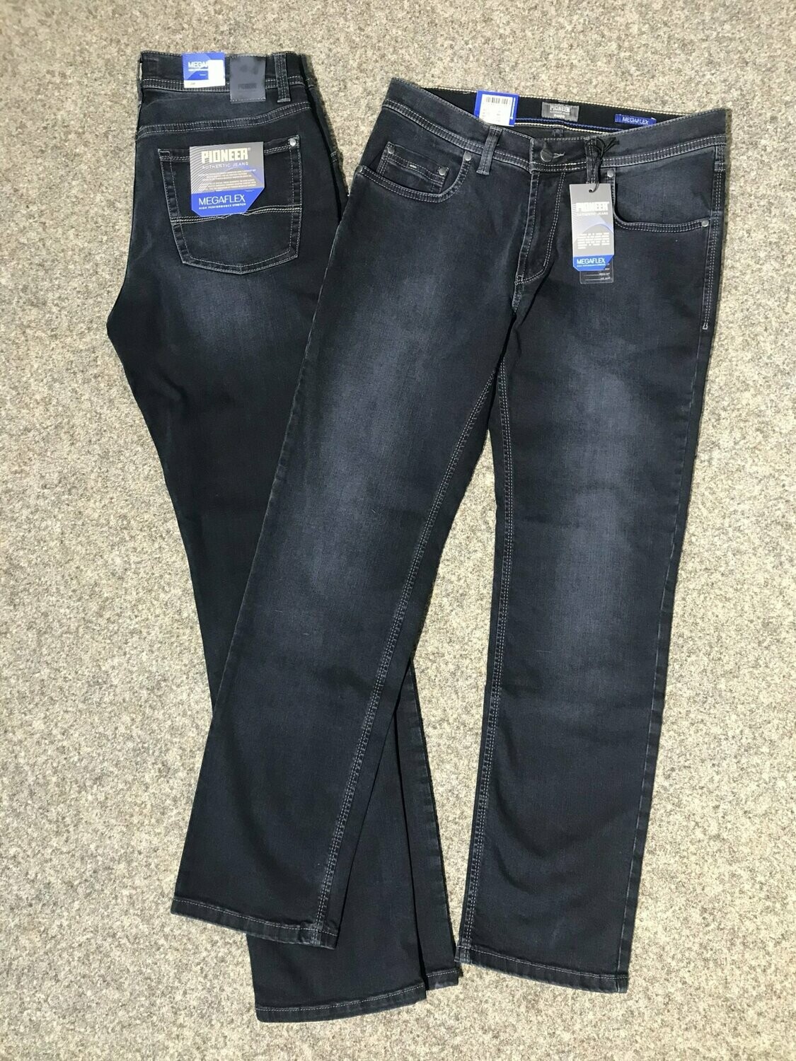Herren Jeans - Megaflex Rando - dark blue - Pioneer