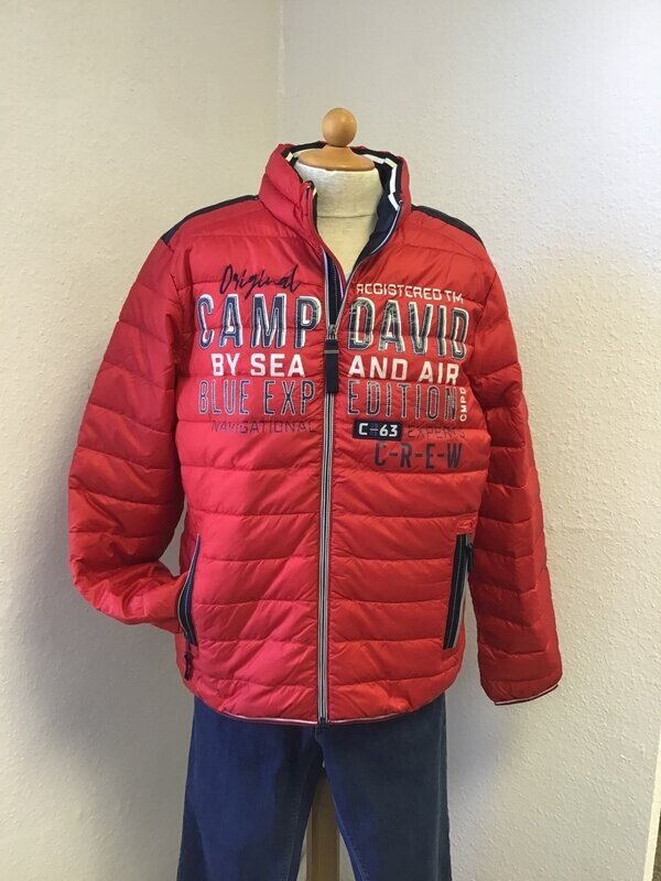Herren Jacke - royal red - Camp David Herren Jacke - royal red - Camp David