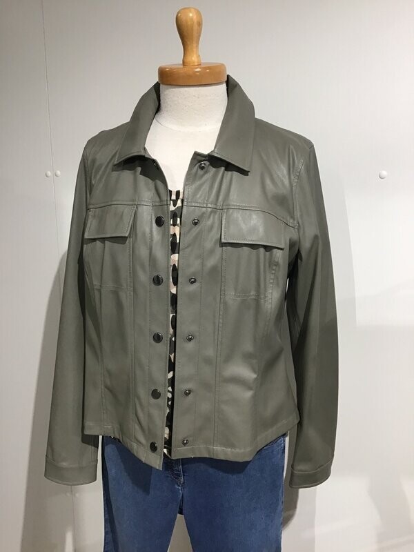 Lederjacke -khaki- Lebek Lederjacke -khaki- Lebek