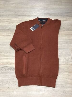 Herren Strickjacke  -rost-Casa Moda