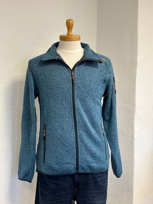 Jacke- CMP-Strickfleece blau