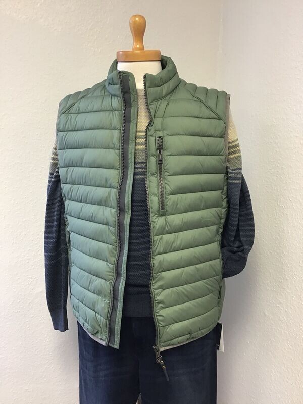 Herren Steppweste -grün-Casa Moda Herren Steppweste -grün-Casa Moda