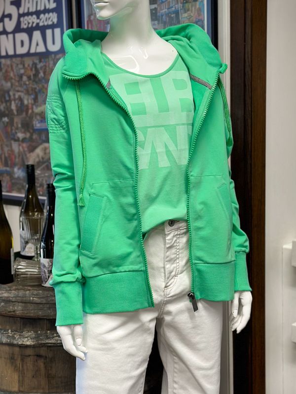 Jacke-grün- Elbsand Jacke-grün- Elbsand