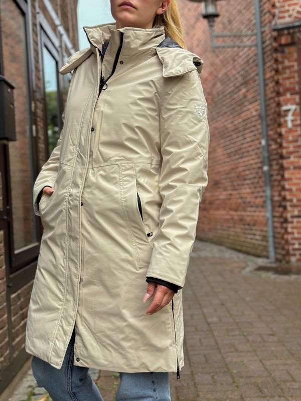 Damen Funktionsmantel -beige- Blue Flame Damen Funktionsmantel -beige- Blue Flame