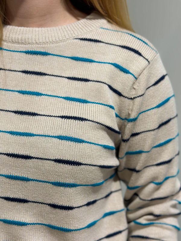 Pullover - beige gestreift- Betty& Co. Pullover - beige gestreift- Betty& Co.