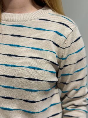 Pullover - beige gestreift- Betty& Co. Pullover - beige gestreift- Betty& Co.
