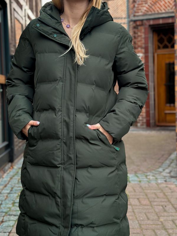 Damen Steppmantel - CMP - dunkel grün Damen Steppmantel - CMP - dunkel grün