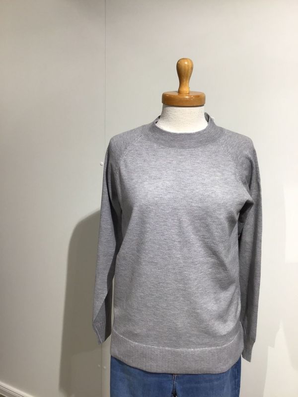 Pullover - grau - Barbara Lebek