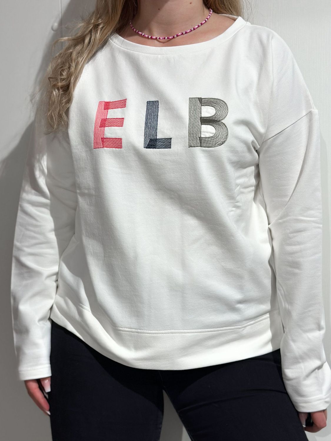 Sweatshirt - Cloud White - Elbsand