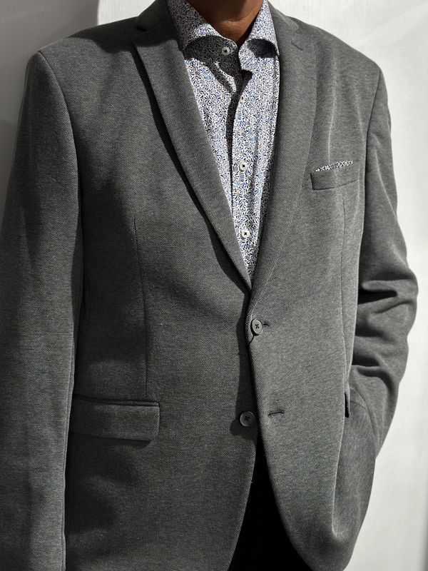 Herren Sakko - grey melange - Venti Herren Sakko - grey melange - Venti