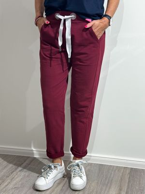Joggpant - Ruby - Elbsand