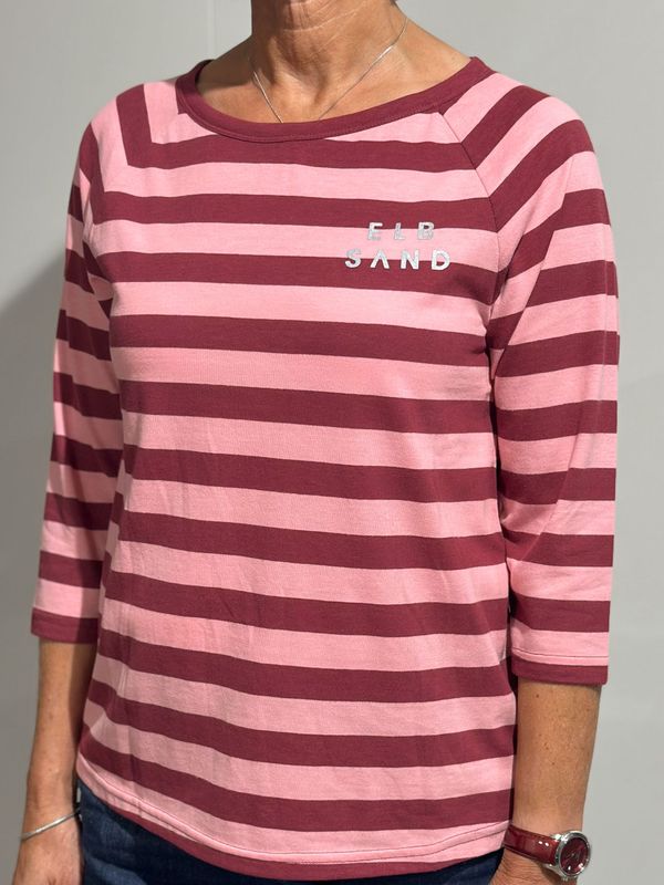 Shirt - Celin - Ruby/Shell Pink - Elbsand Shirt - Celin - Ruby/Shell Pink - Elbsand