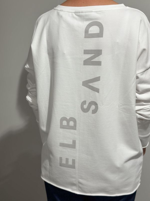 Sweatshirt - Riane - Cloud White - Elbsand Sweatshirt - Riane - Cloud White - Elbsand