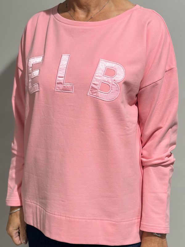 Sweatshirt - Aleah - ShellPink - Elbsand Sweatshirt - Aleah - ShellPink - Elbsand