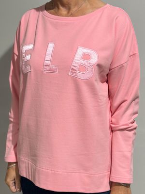 Sweatshirt - Aleah - ShellPink - Elbsand