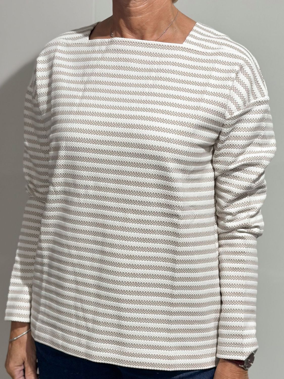 Pullover -beige/weiß- Betty& Co. Pullover -beige/weiß- Betty& Co.