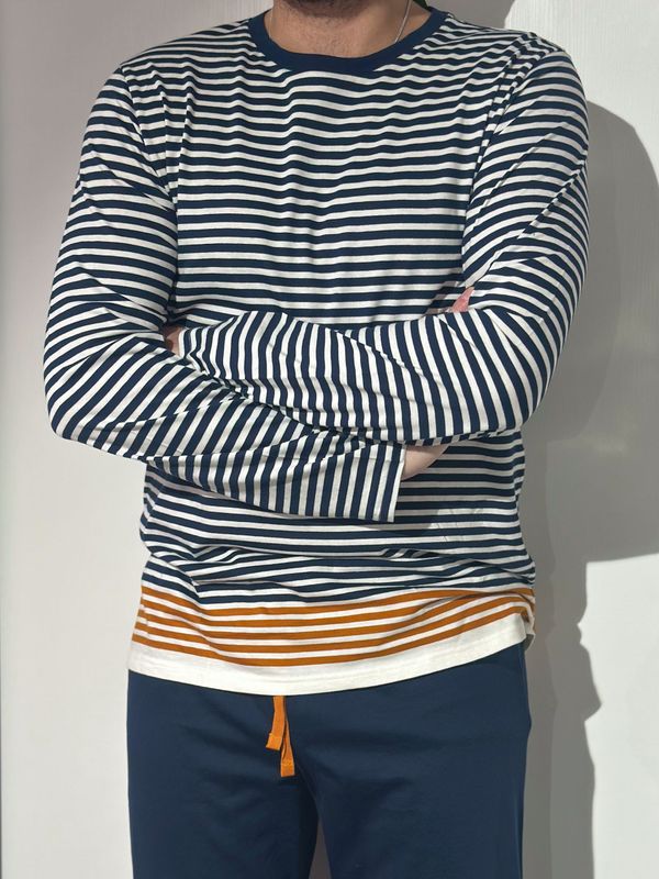 Schiesser - Herren Schlafanzug - gestreift Schiesser - Herren Schlafanzug - gestreift