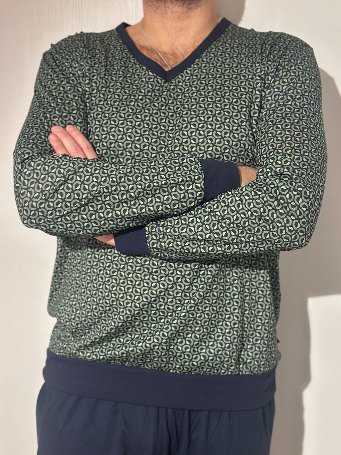 Calida - Schlafanzug - gemustert Calida - Schlafanzug - gemustert