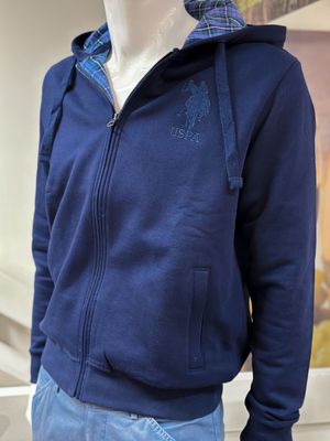 Herren Sweatjacke - U.S. Polo - navy